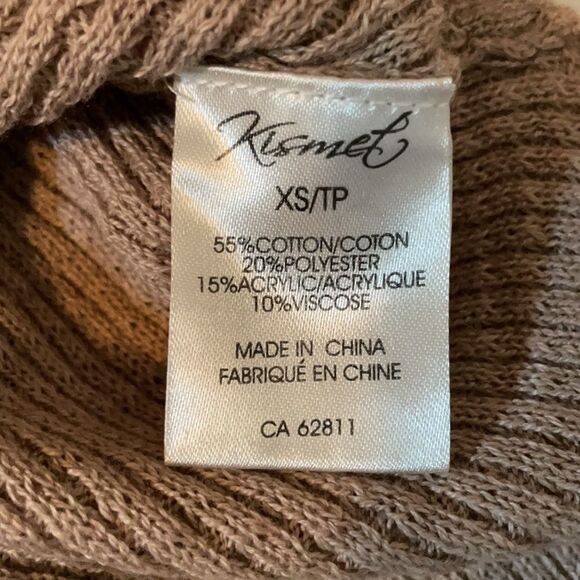 Kismet Long Sleeve Waffle Sweater Size Extra Small - Picture 8 of 9